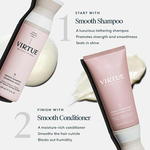 Virtue Smooth Shampoo & Conditioner guide