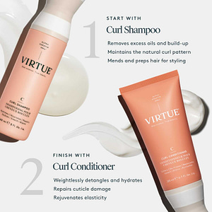 Virtue Curl Shampoo & Conditioner guide