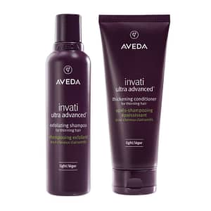 aveda invati ultra advanced shampoo conditioner duo light