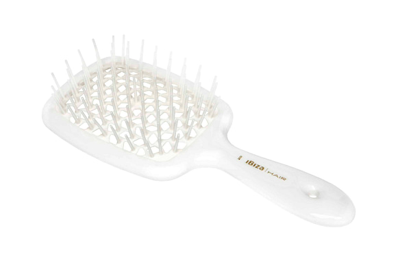 Ibiza Airwave Shower Brush - White