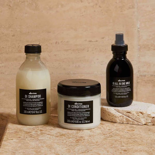 DAVINES OI shampoo conditioner milk