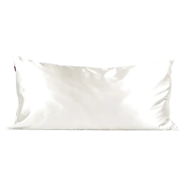 kitsch sation pillowcase ivory king