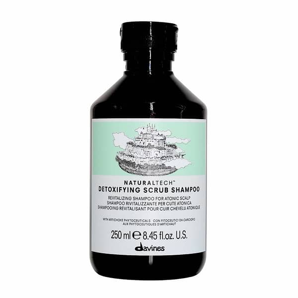 Davines naturaltech detoxifying scrub shampoo