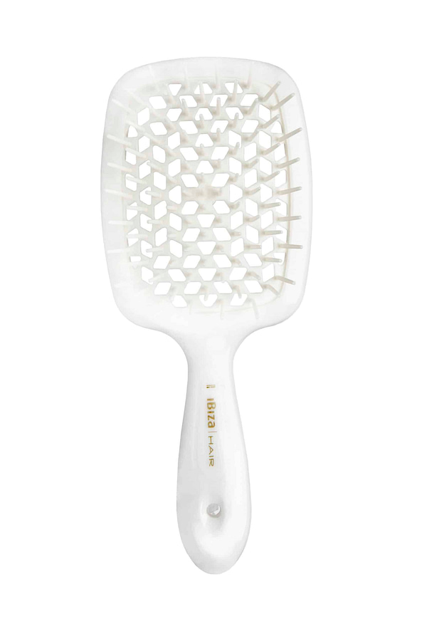 Ibiza Airwave Shower Brush - White