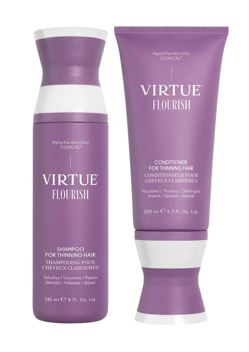 Buy Virtue Flourish Shampoo & Conditioner Set