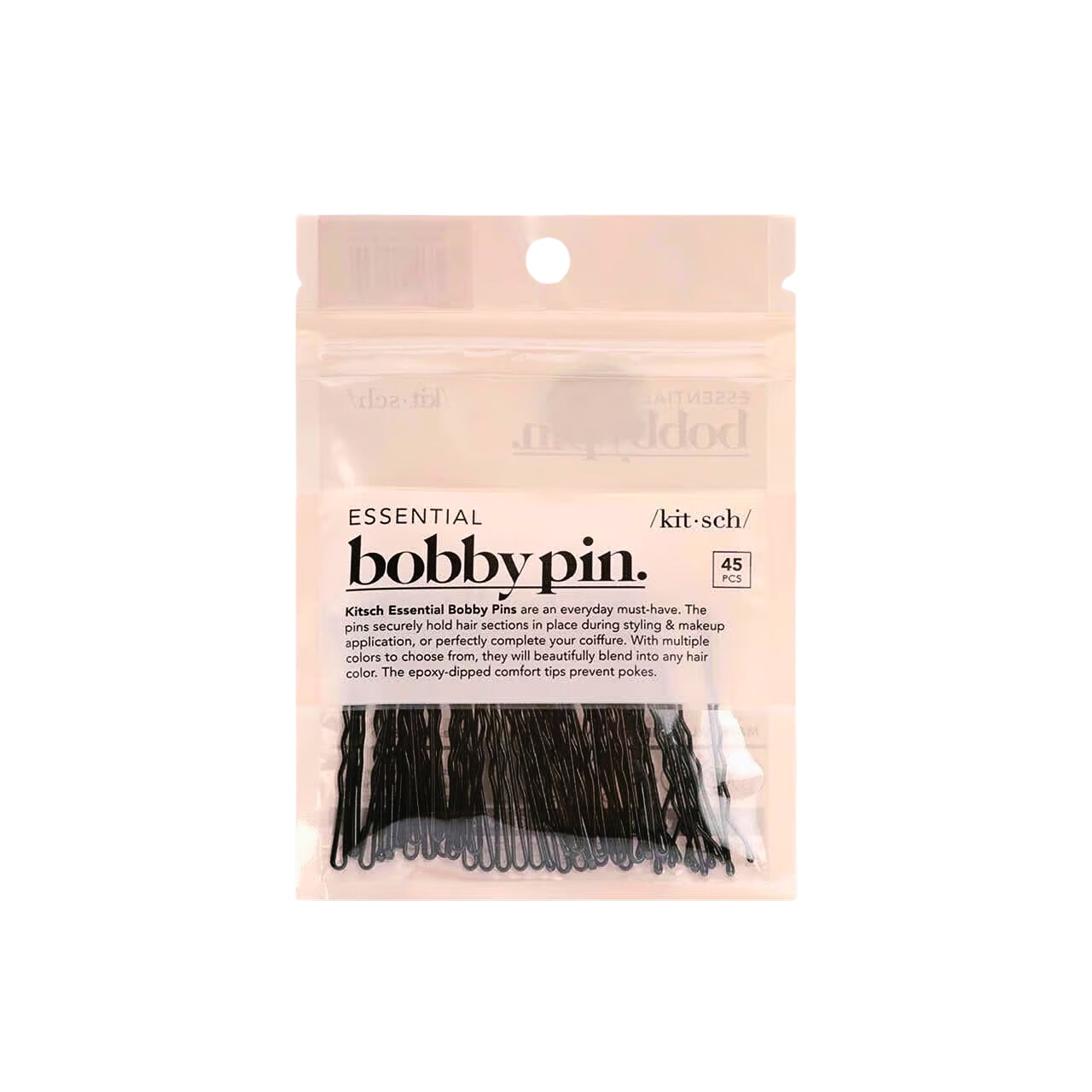 Buy Kitsch Essential Bobby Pins Black in Australia