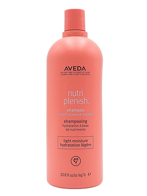 aveda nutriplenish shampoo 1l light