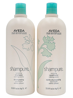 aveda shampure shampoo conditioner set 1L