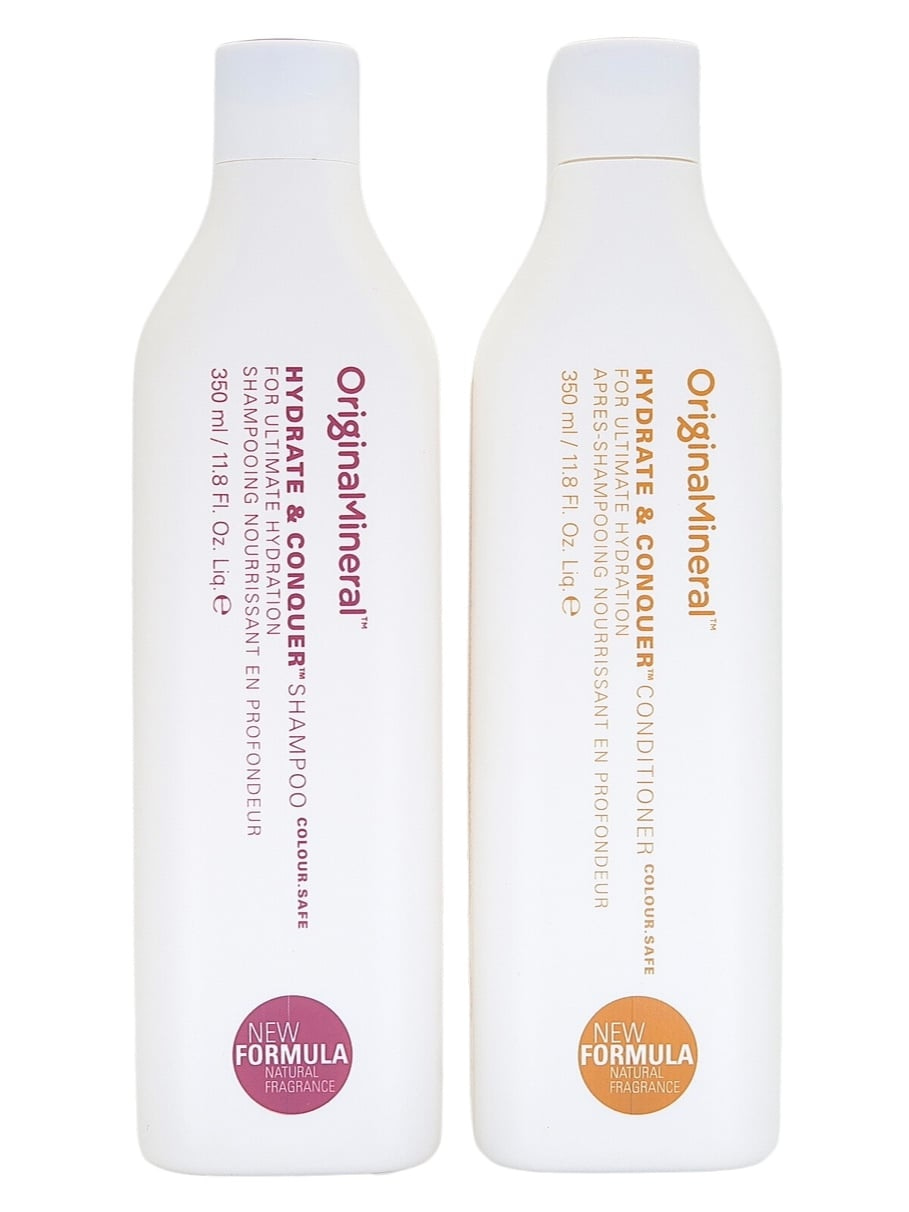 o&m hydrate conquer shampoo conditioner set