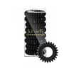 Kitsch Spiral Hair Ties - Black 8pc