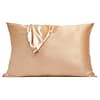 kitsch satin pillowcase champagne