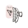 Kitsch Open Shape Claw Clip - Hematite