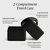 Kitsch Bottle Free Beauty Travel Case - Black