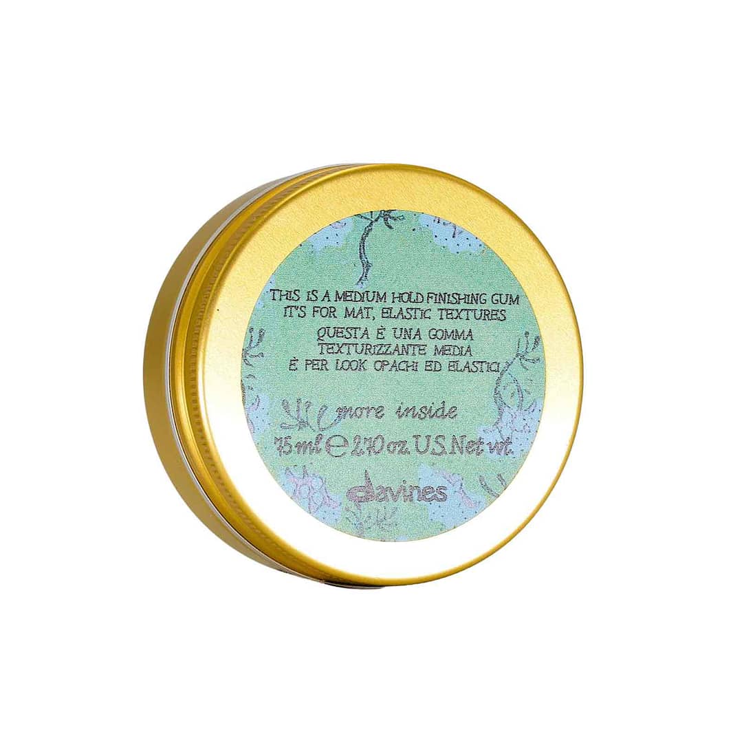Davines finishing gum more inside