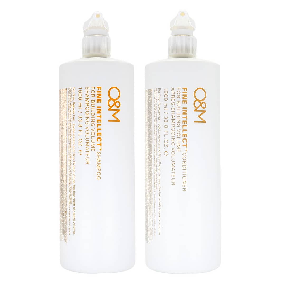 O&M Fine Intellect Shampoo & Conditioner 1L