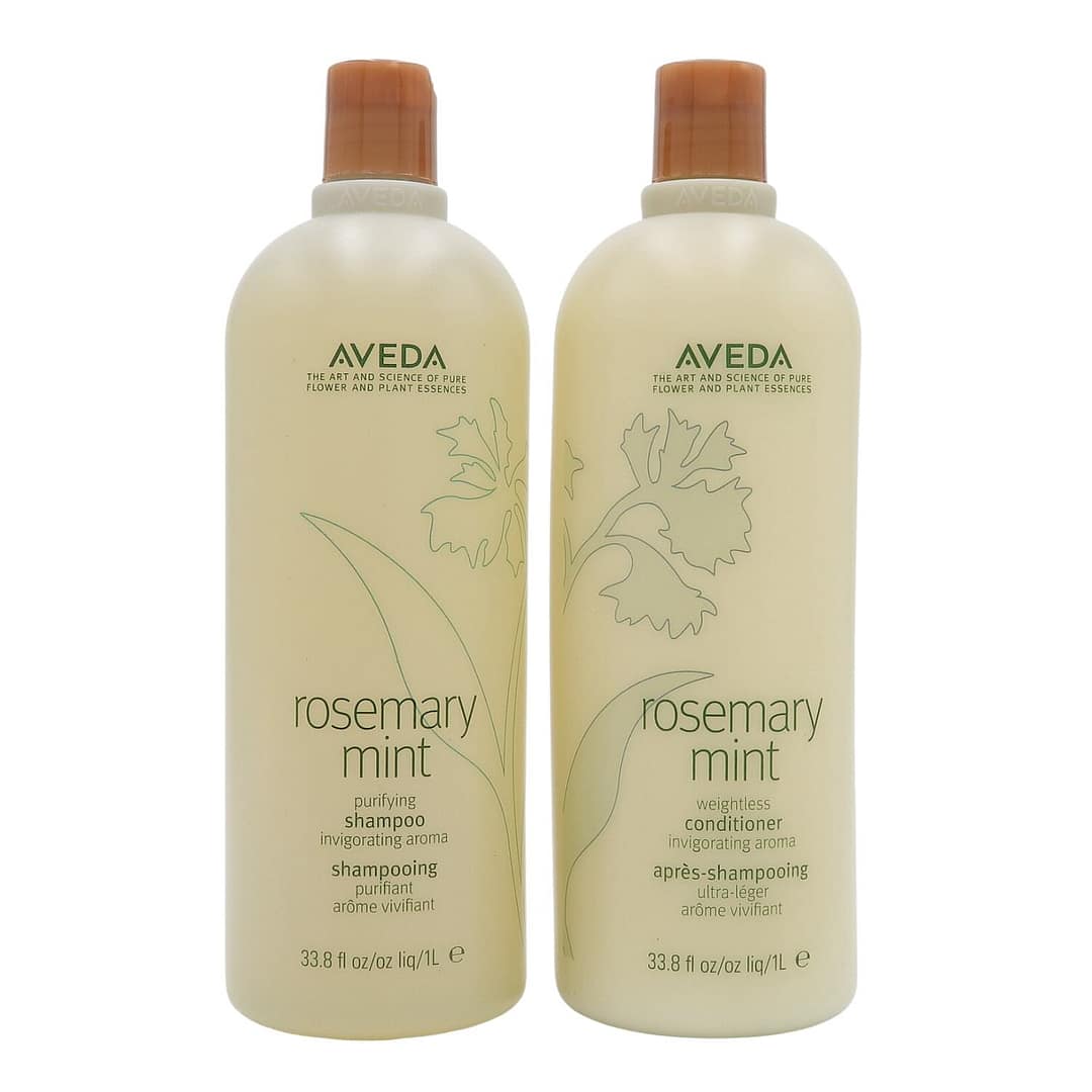 Aveda Rosemary Mint Shampoo & Conditioner Set 1L