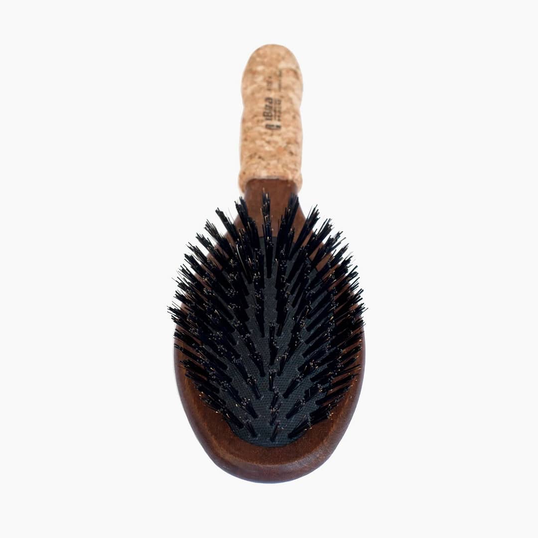 Ibiza OC4 Oval Flat Brush Boar Bristle