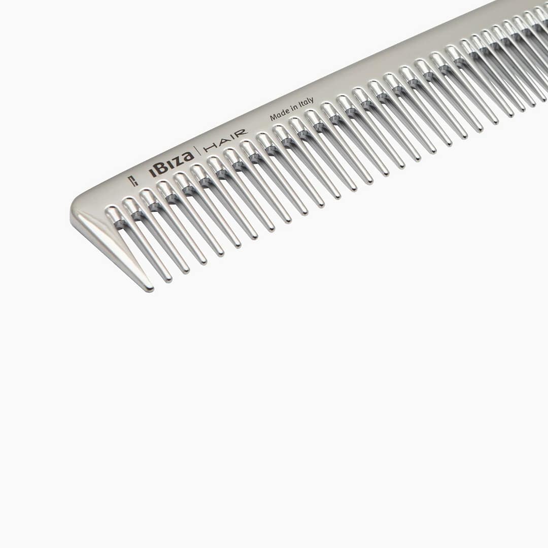 Ibiza Styling Comb Silver