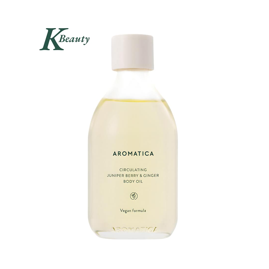 Aromatica Circulating Juniper Berry & Ginger Body Oil