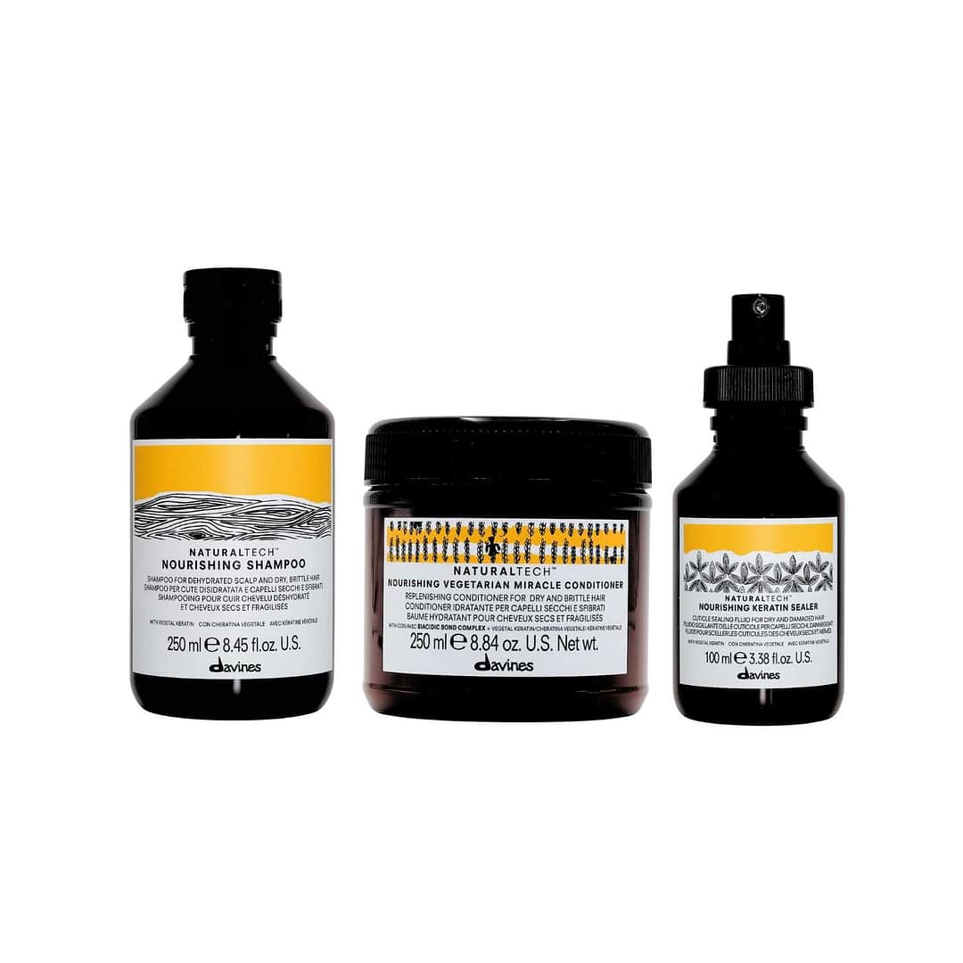 Davines Naturaltech Nourishing Gift Set: Dry, Damaged Hair