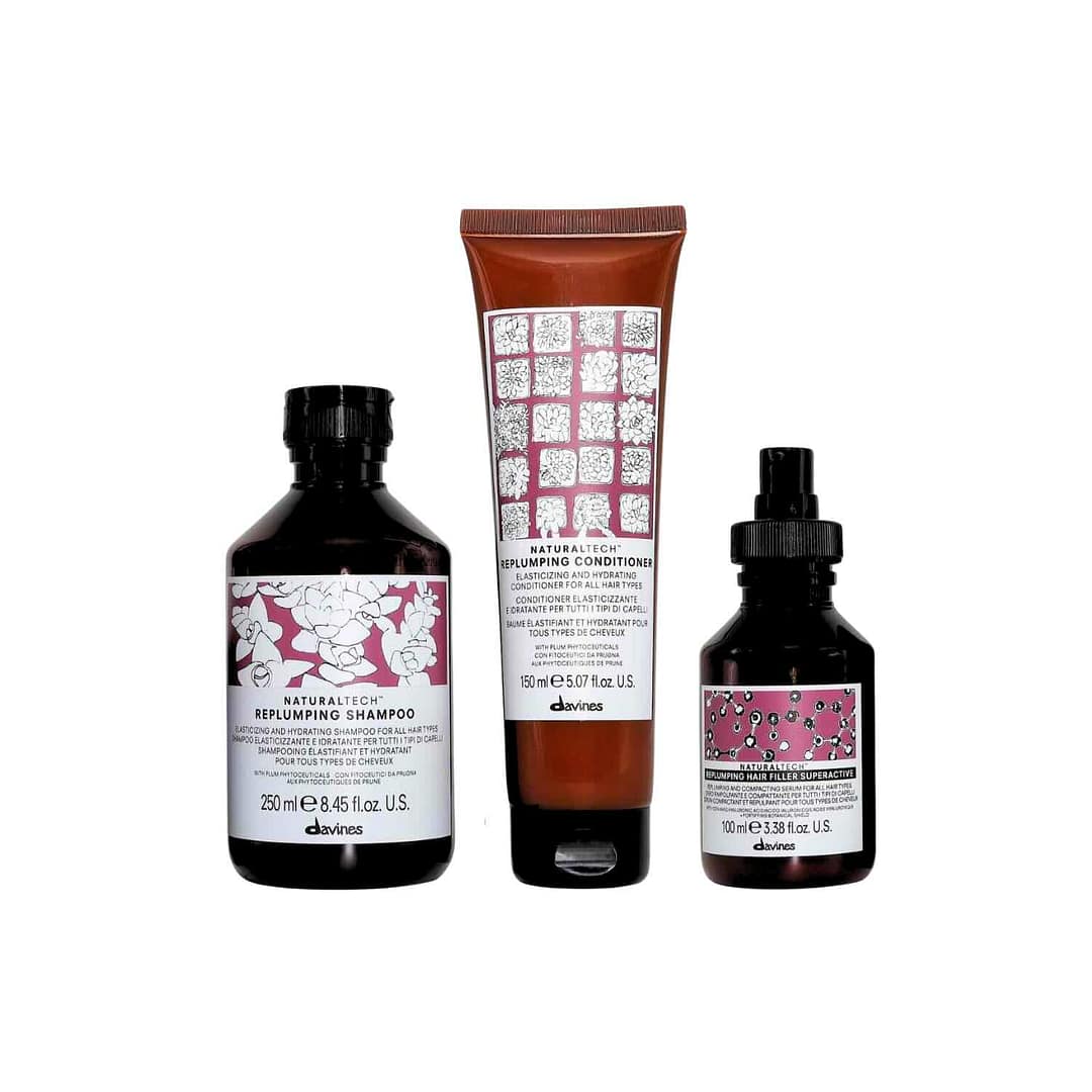 Davines Naturaltech Replumping Gift Set