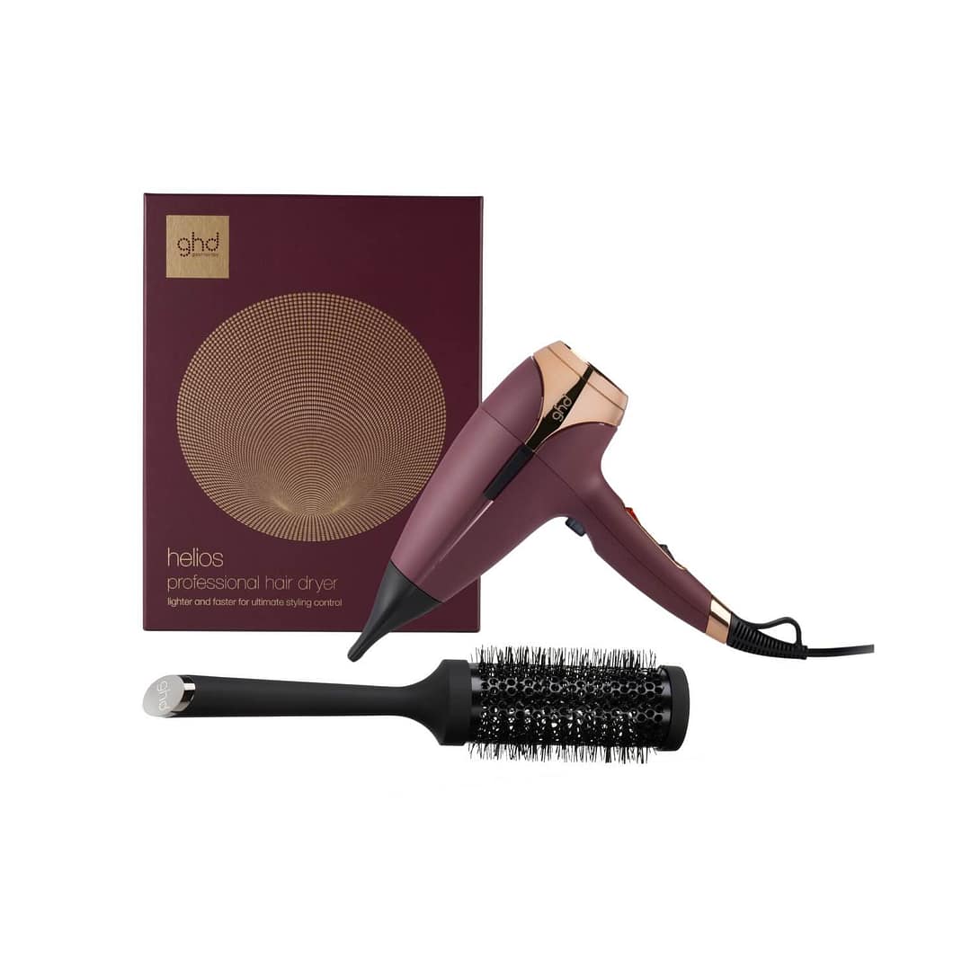 GHD HELIOS PLUM + SIZE 3 BRUSH
