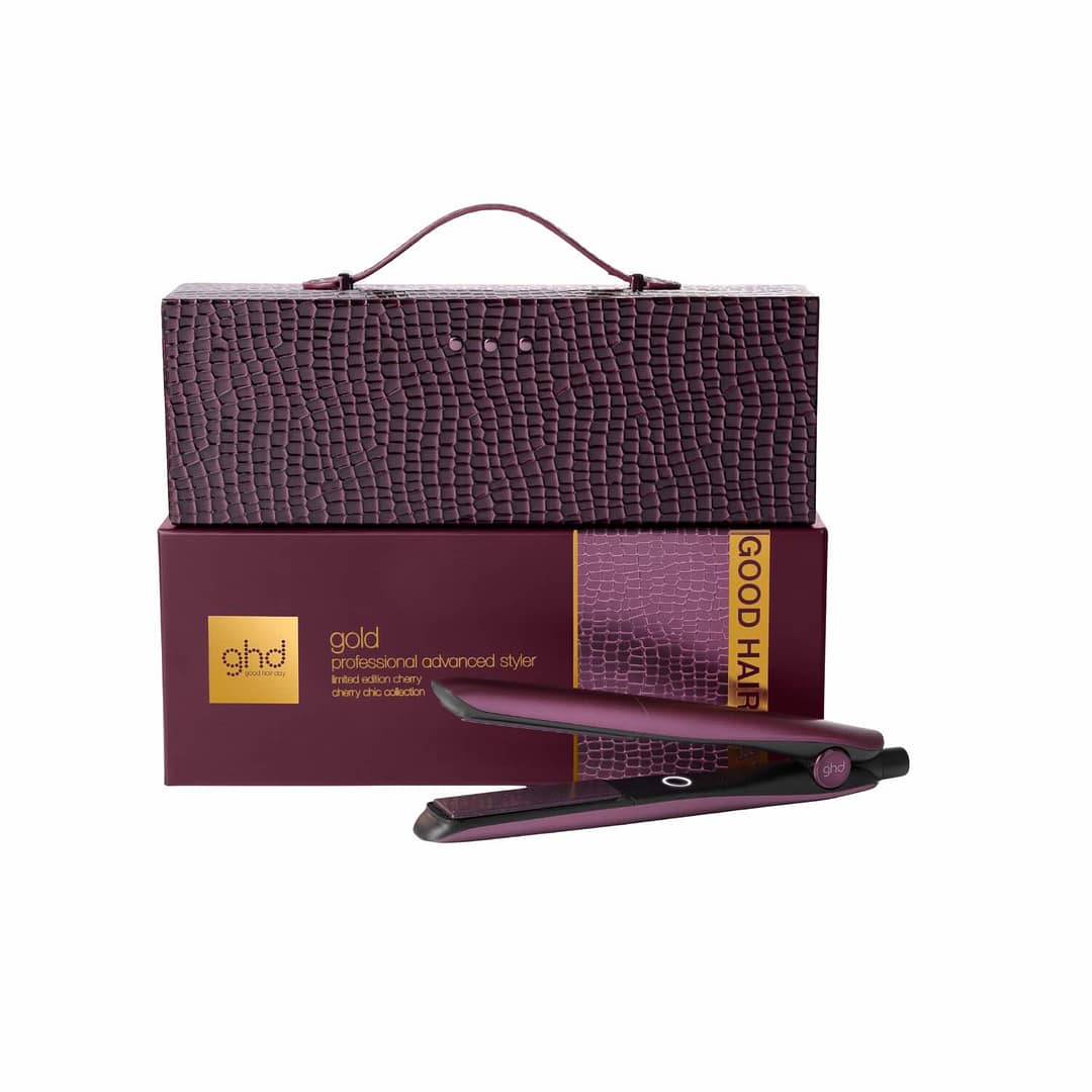 GHD Gold Hair Straightener - Cherry Chic