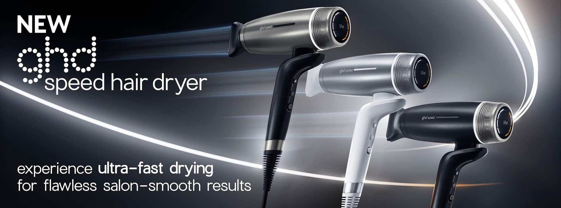 GHD Speed Hair Dryer Banner