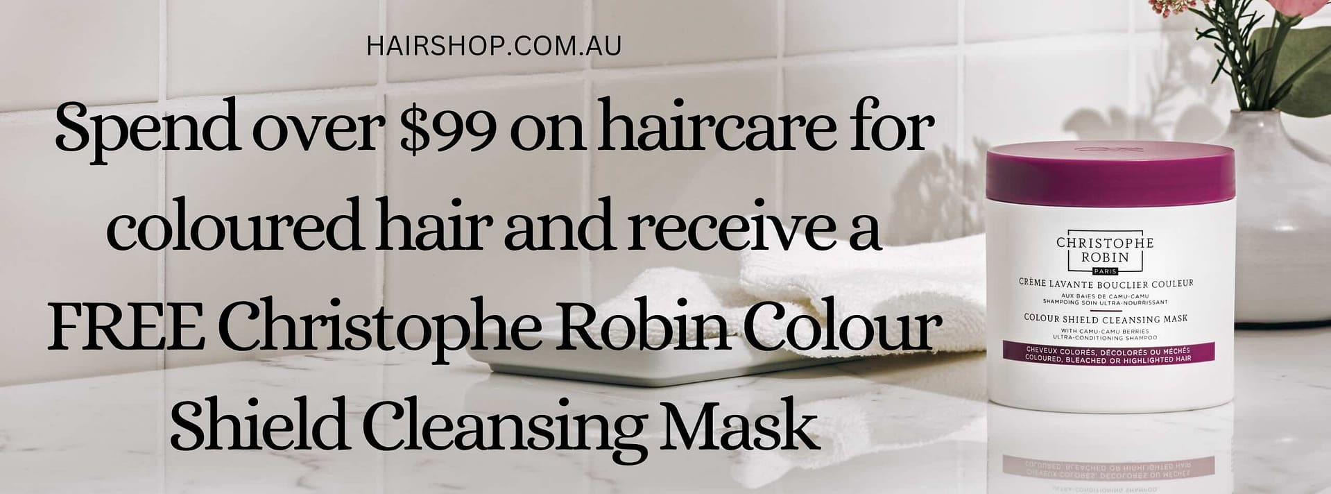 Coloured Haircare Offer Banner