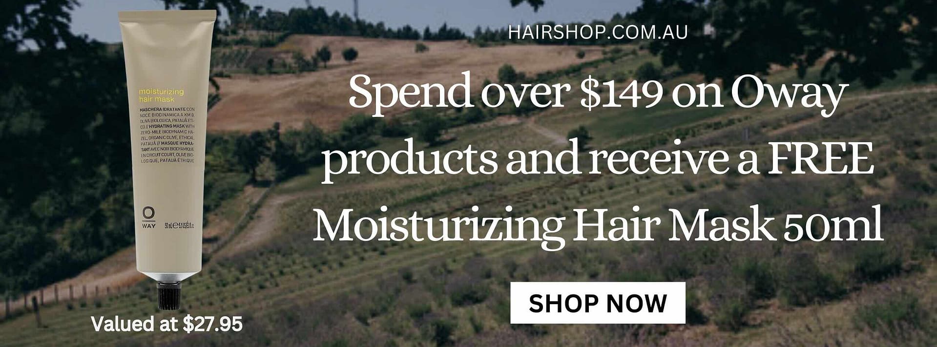 Oway Moisturising Hair MASK offer