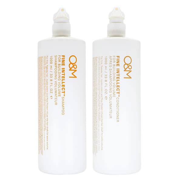 O&M Fine Intellect Shampoo & Conditioner 1L