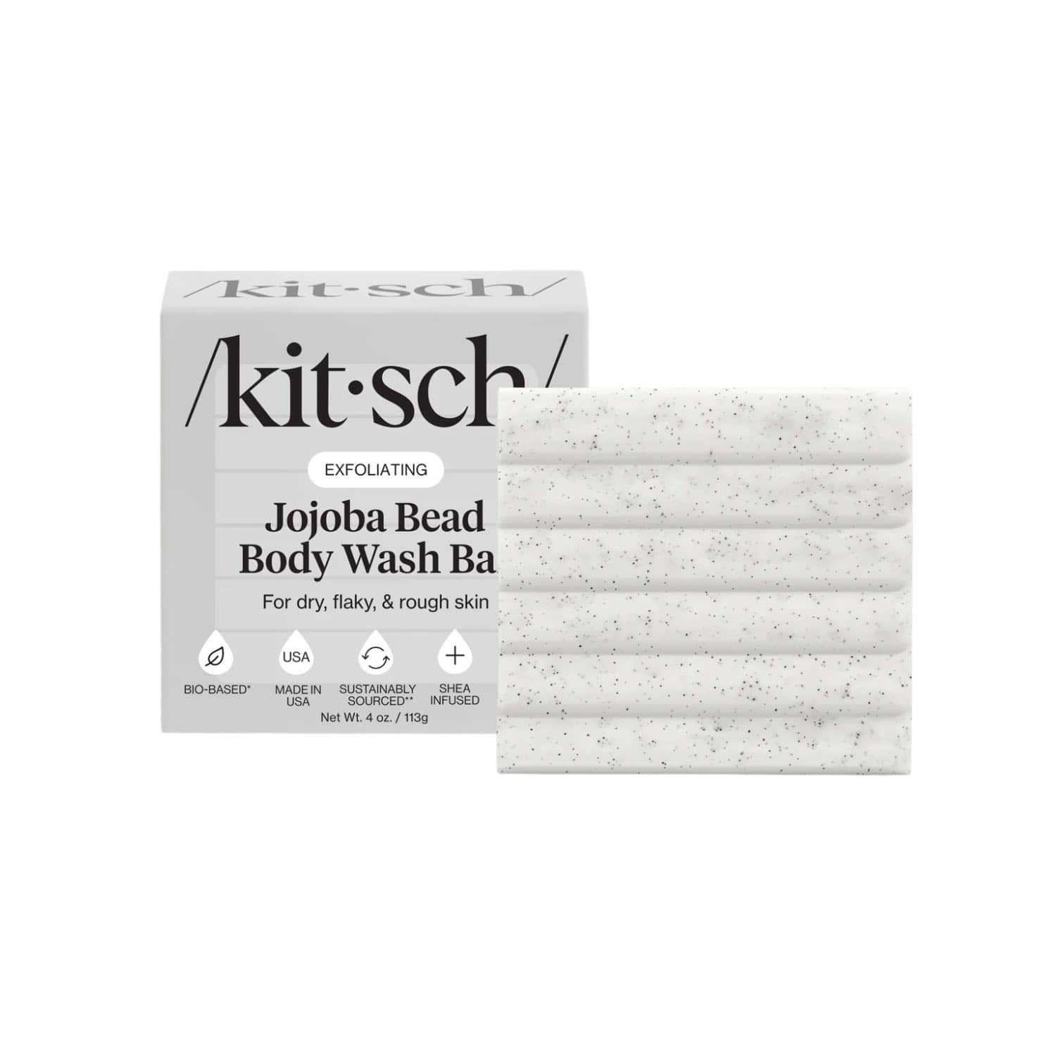 Kitsch Jojoba Bead Exfoliating Body Wash