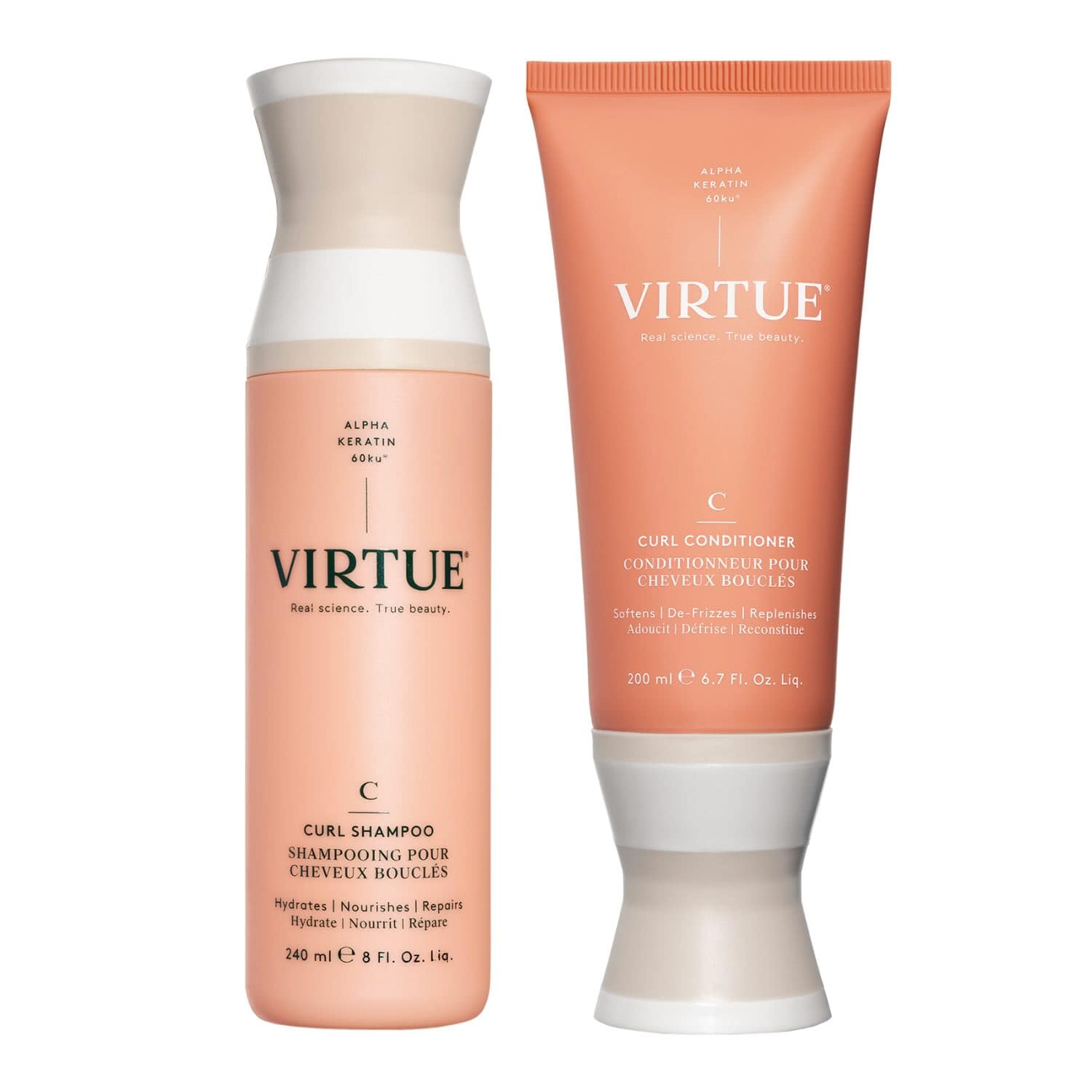 Virtue Curl Shampoo & Conditioner Set