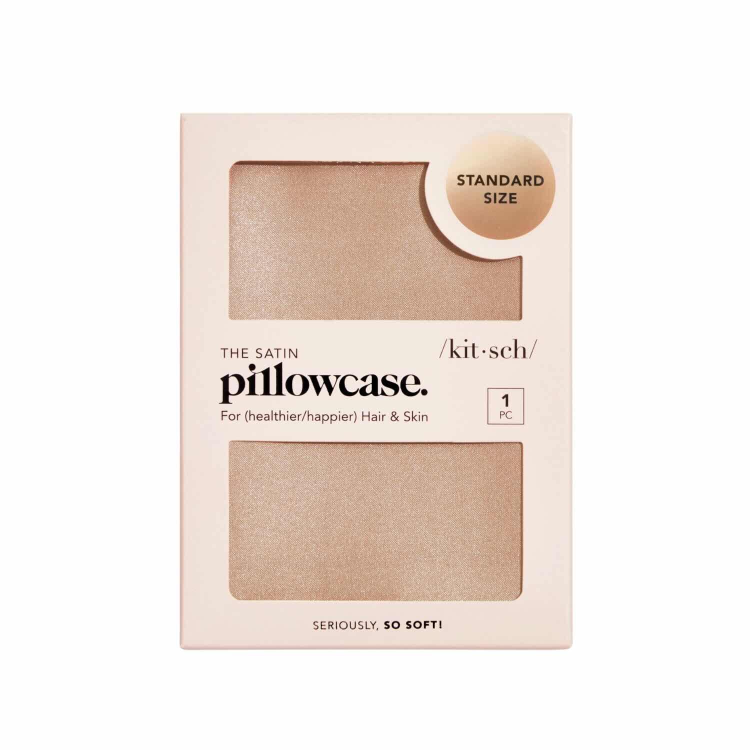 Kitsch Satin Pillowcase - Champagne