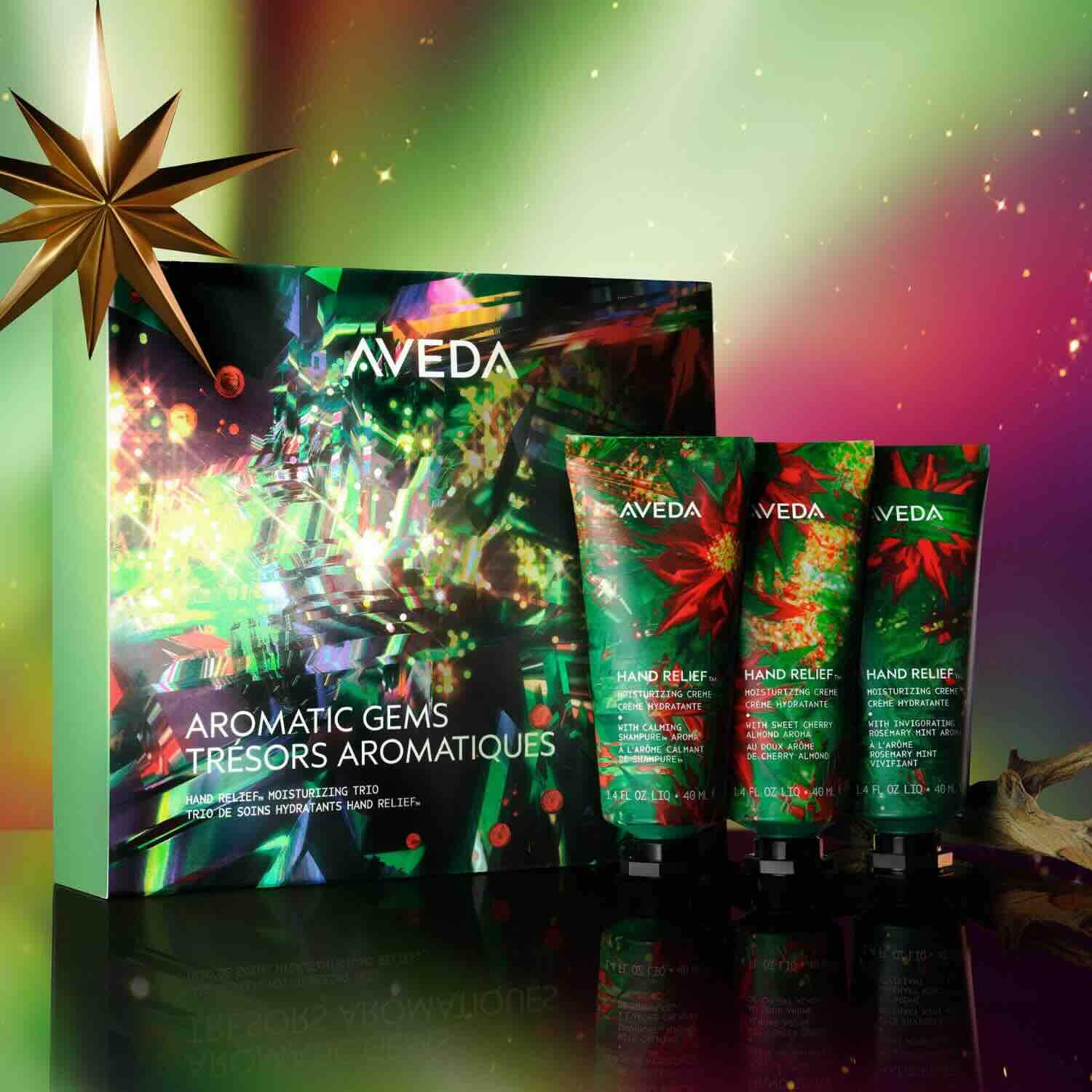 Aveda Aromatic Gems: Hand Relief Moisturising Trio