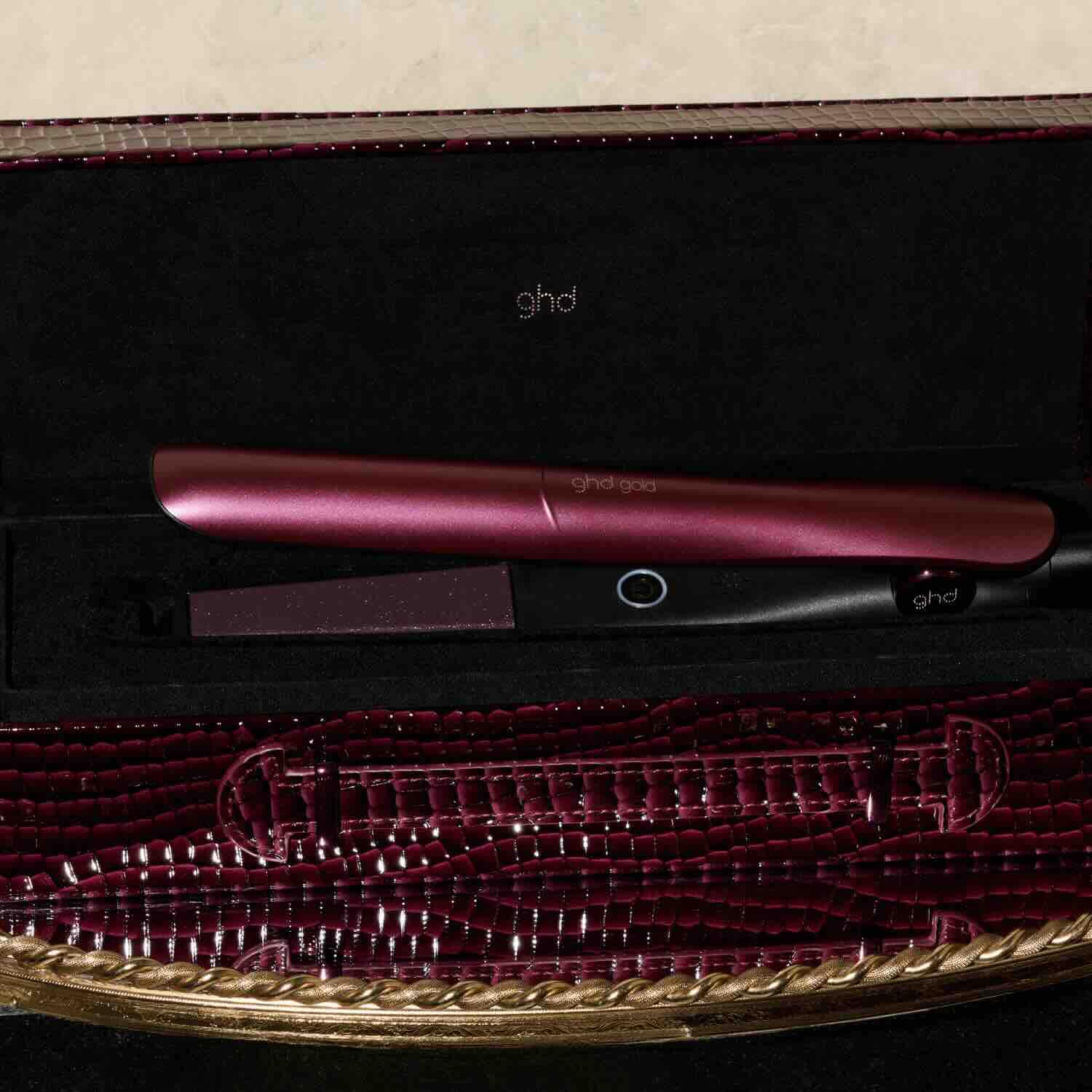 GHD Gold Hair Straightener - Cherry Chic