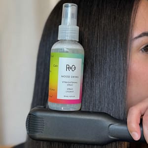 Alternative view of R+Co Mood Swing Straightening Spray