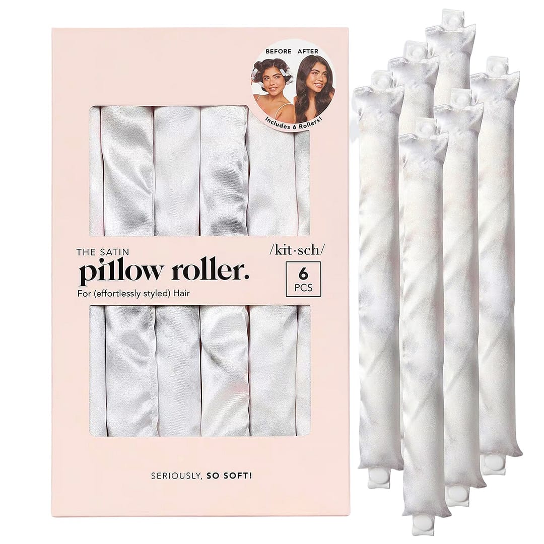 Kitsch Heatless Curling Satin Pillow Rollers