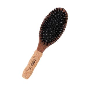 Ibiza OC7 Oval Flat Boar Bristle Brush - Long Nylon
