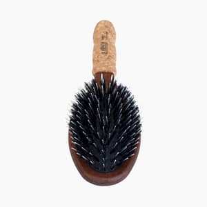 Ibiza OC7 Oval Flat Boar Bristle Brush - Long Nylon