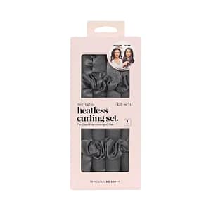 Kitsch Satin Heatless Hair Curler - Charcoal