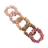 Kitsch Ultra Petite Satin Scrunchies - Terracotta