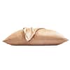 kitsch satin pillowcase champagne