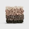 Kitsch Ultra Petite Satin Scrunchies eucalyptus