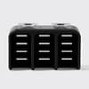 Kitsch Self-Draining Soap Dish - Black