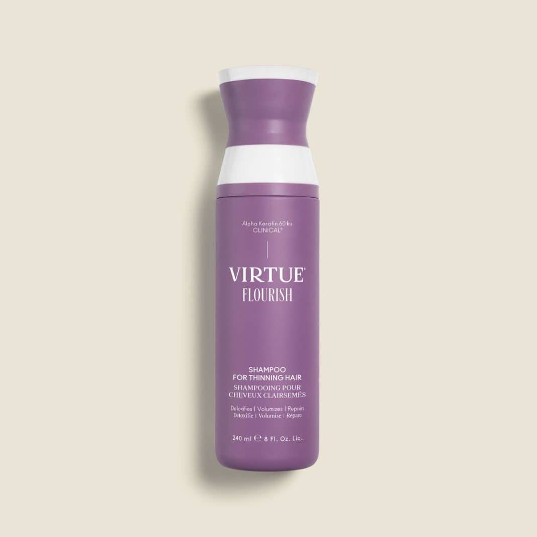 virtue flourish shampoo for thinning hair