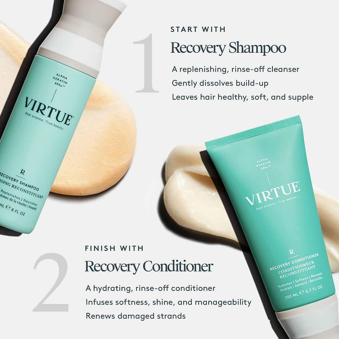Virtue Recovery Shampoo & Conditioner guide