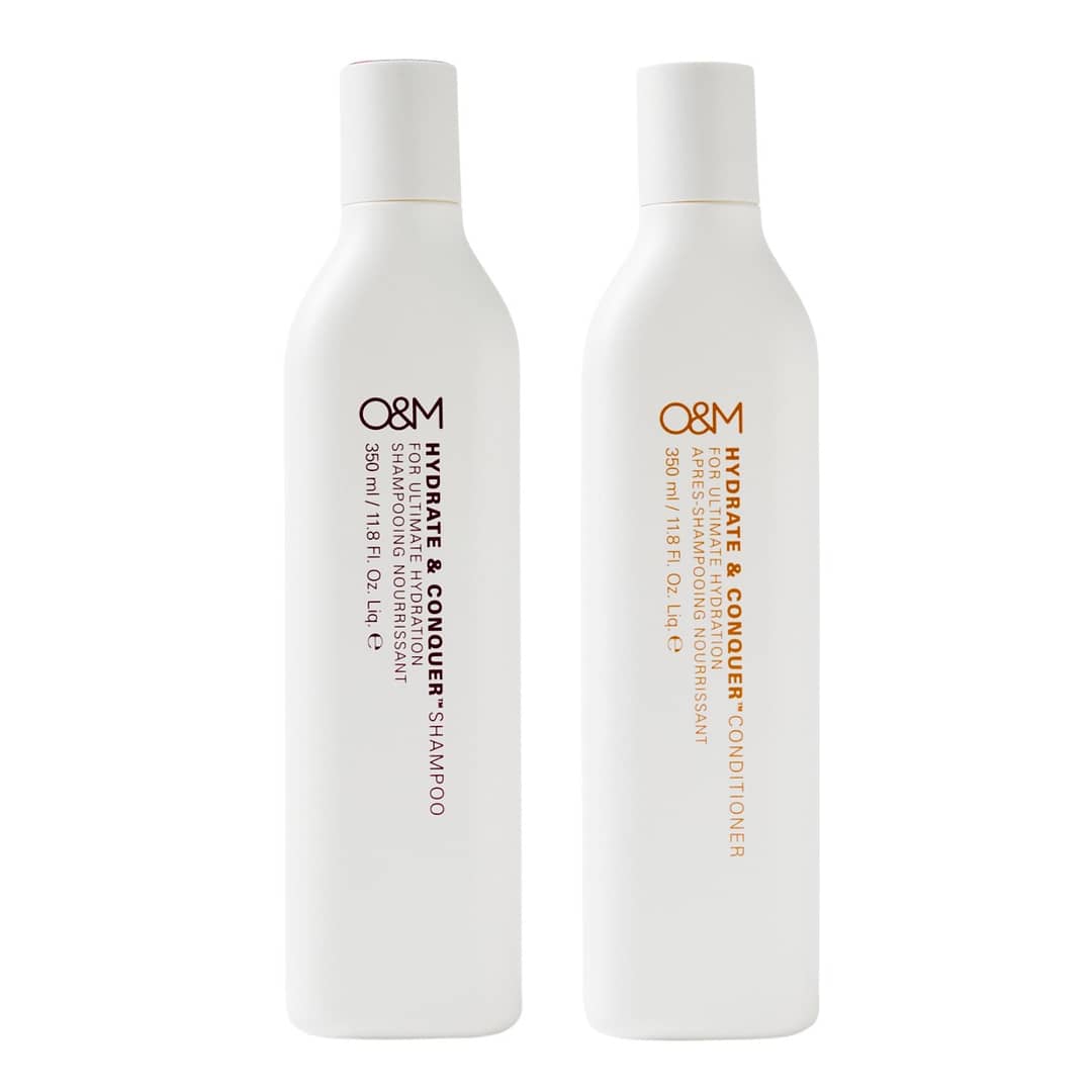 O&M Hydrate & Conquer Shampoo & Conditioner Set