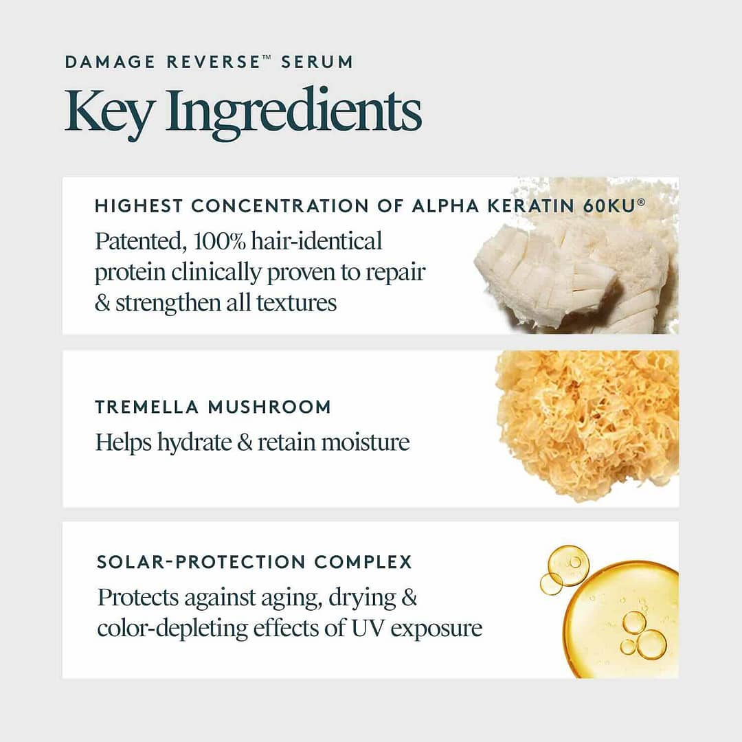 Virtue Damage Reverse Serum ingredients