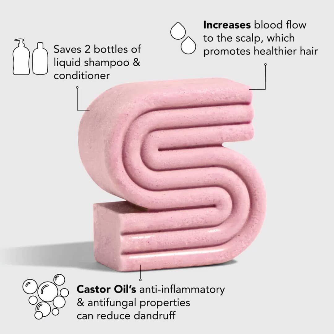 Kitsch Nourishing Castor Oil Shampoo Bar